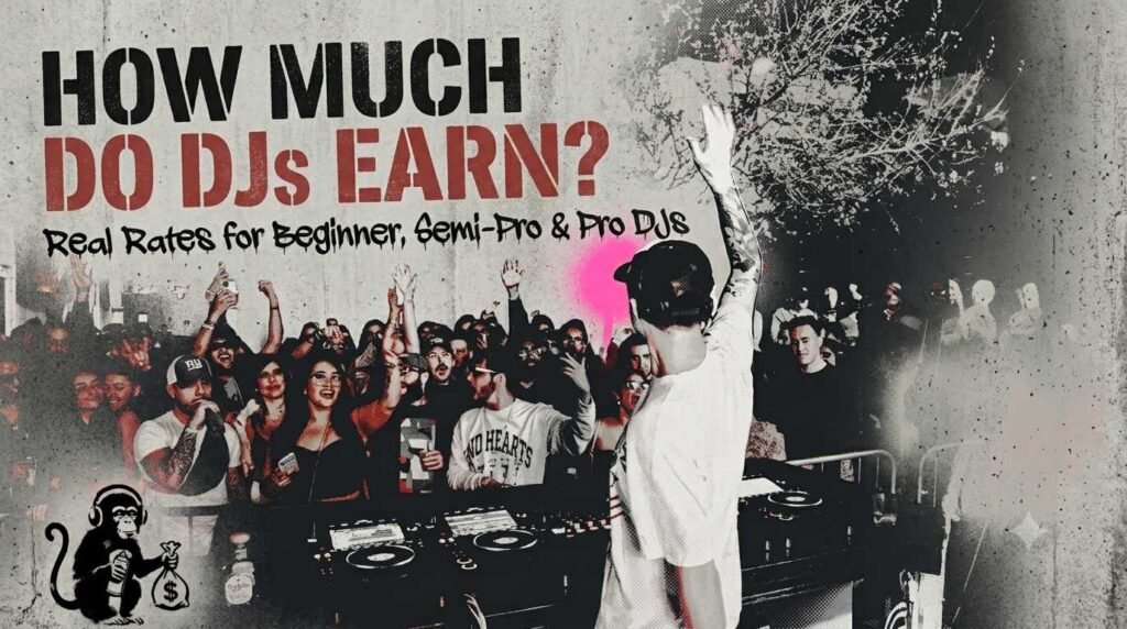 How Much Do DJs Earn? Real Rates for Beginner, Semi-Pro & Pro DJs