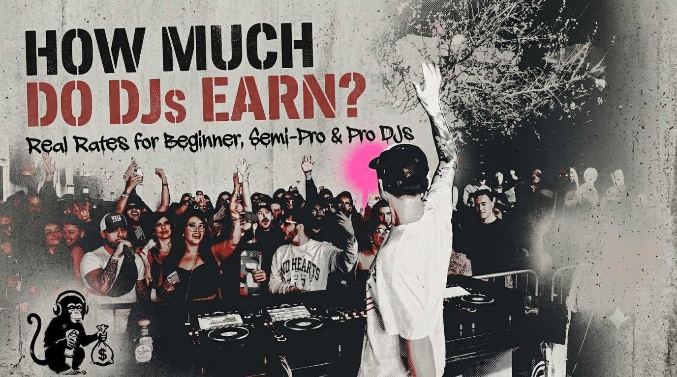 How Much Do DJs Earn? Real Rates for Beginner, Semi-Pro & Pro DJs