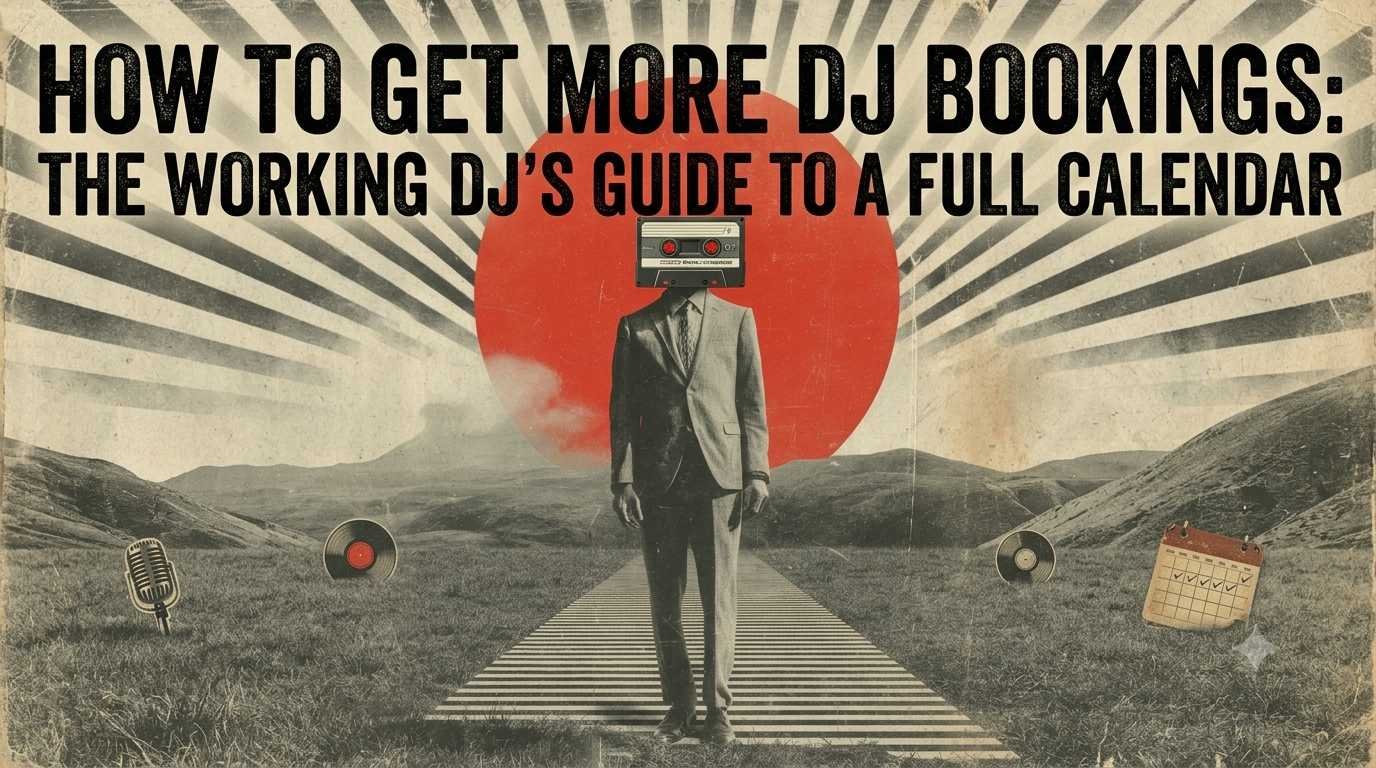 How to Get More DJ Bookings: The Working DJ’s Guide to a Full Calendar