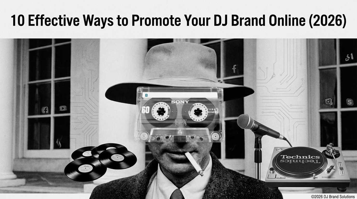 10 Effective Ways to Promote Your DJ Brand Online (2026)
