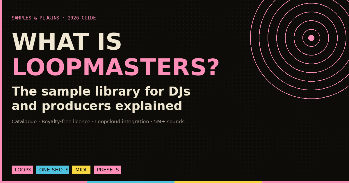What Is Loopmasters? The Sample Library for DJs and Producers Explained