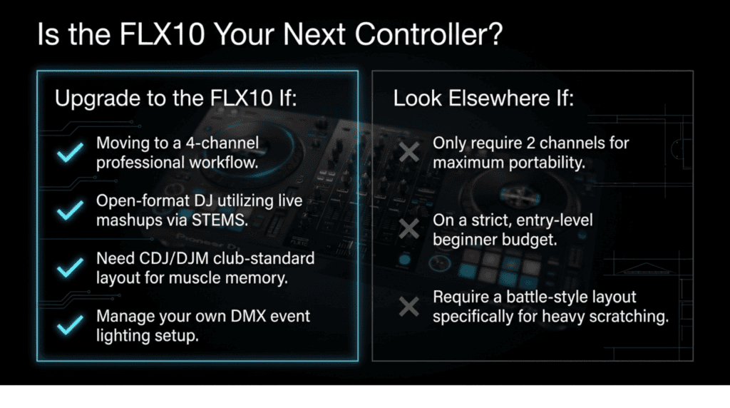 9 who is the Pioneer DDJ-FLX10 for?