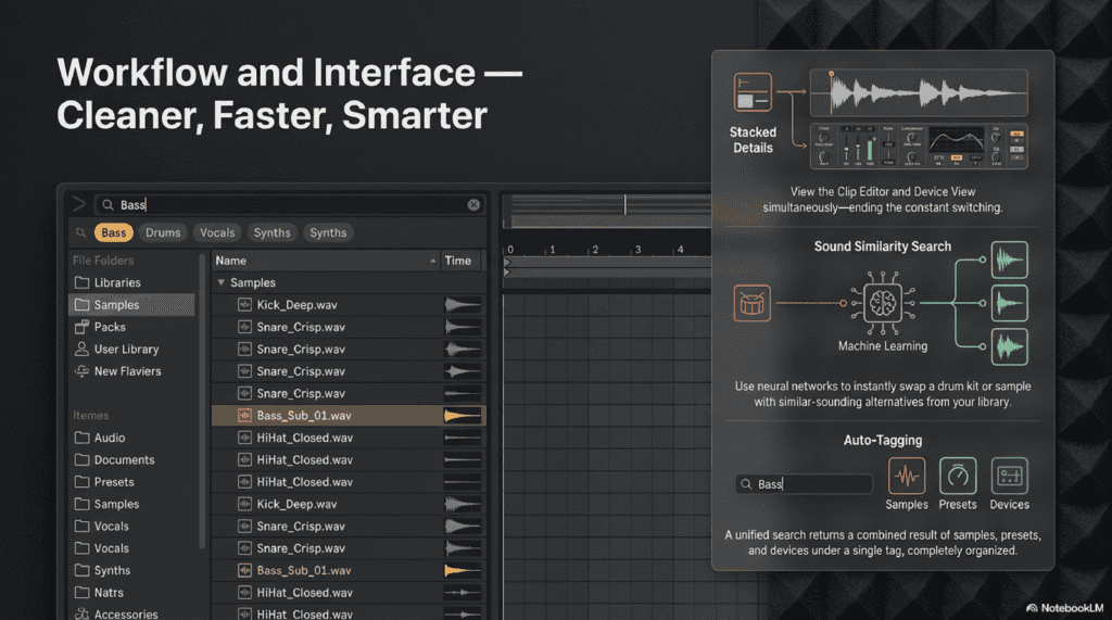 slide_7 workflow and interface in ableton 12