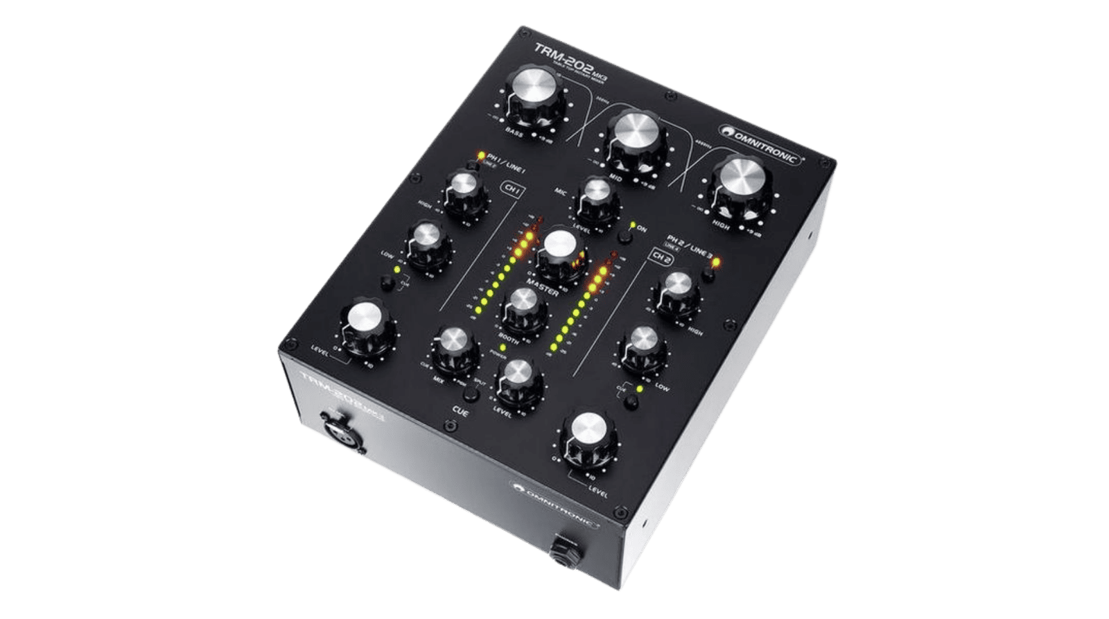 Omnitronic TRM-202MK3 rotary DJ mixer