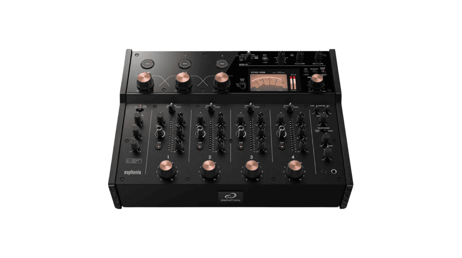 AlphaTheta euphonia rotary DJ mixer