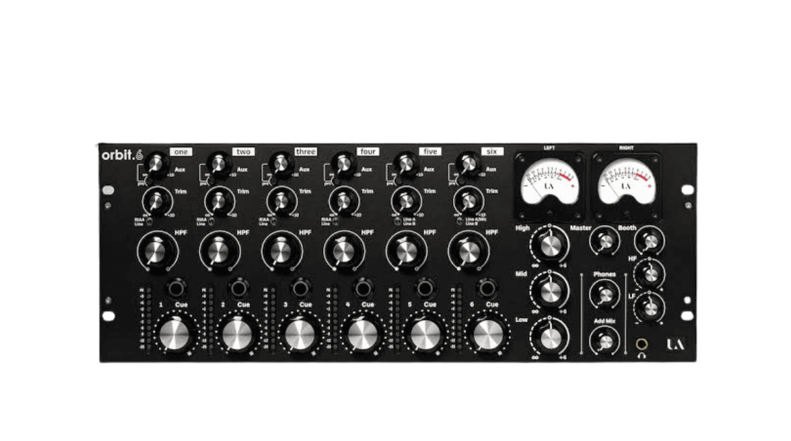Union Audio Orbit.6 rotary DJ mixer