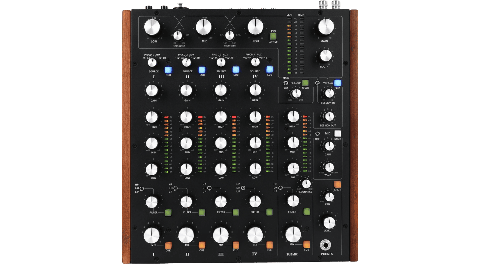 Rane MP2015 rotary DJ mixer