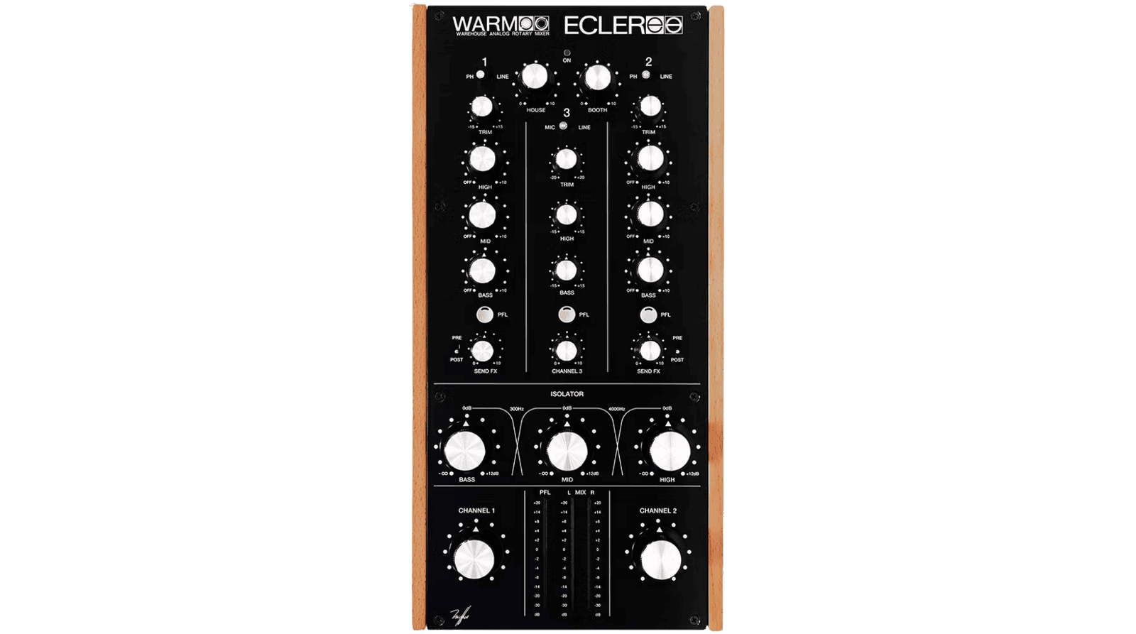 Ecler WARM2 rotary DJ mixer