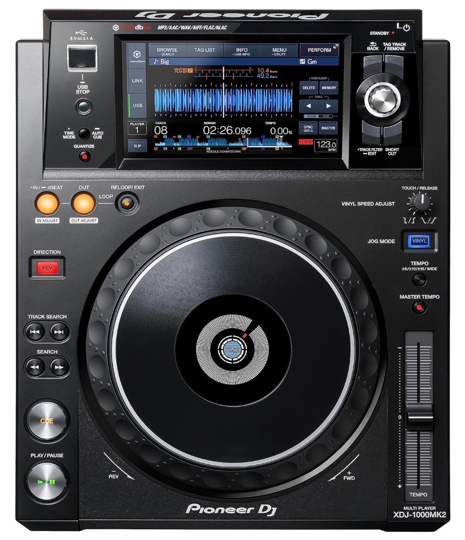 Pioneer DJ XDJ-1000MK2 DJ media player