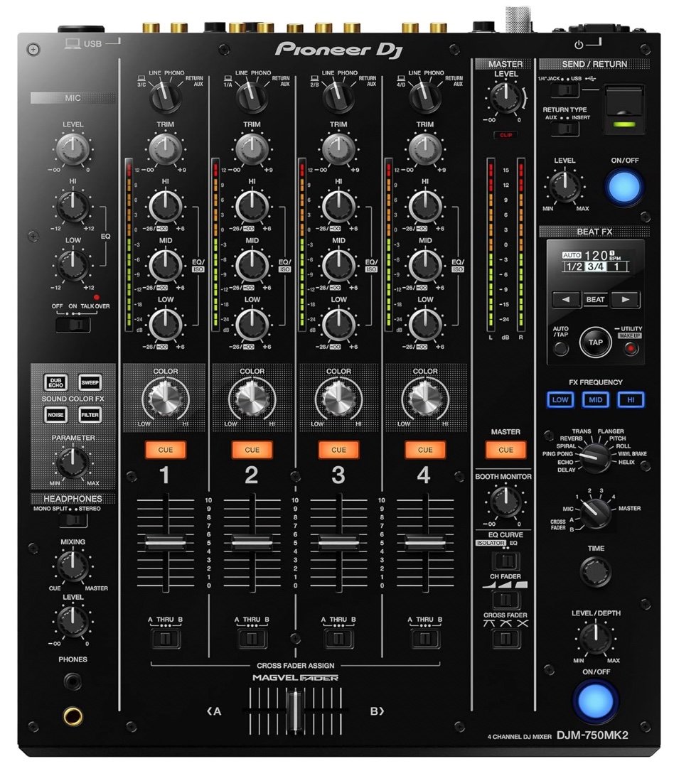 Pioneer DJM-750MK2 DJ mixer