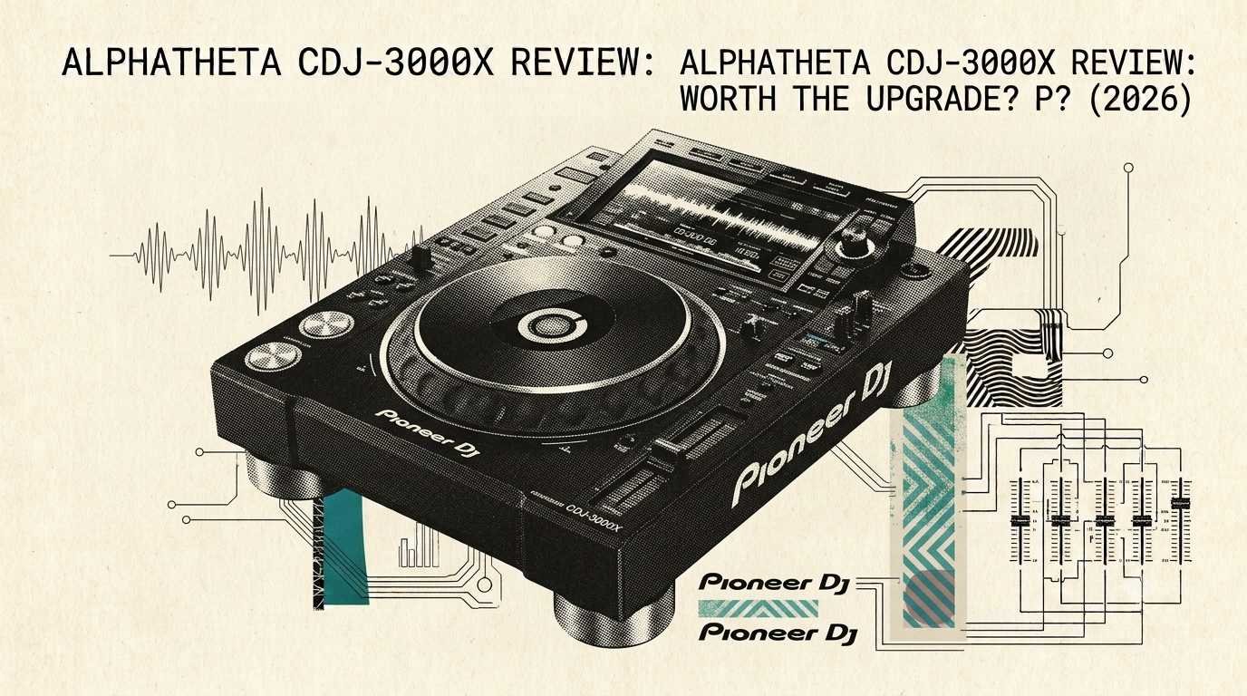 AlphaTheta CDJ-3000X Review: Worth the Upgrade? (2026)