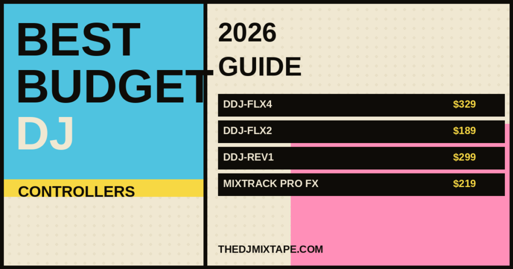 Best Budget DJ Controllers 2026: Top Picks Under $350