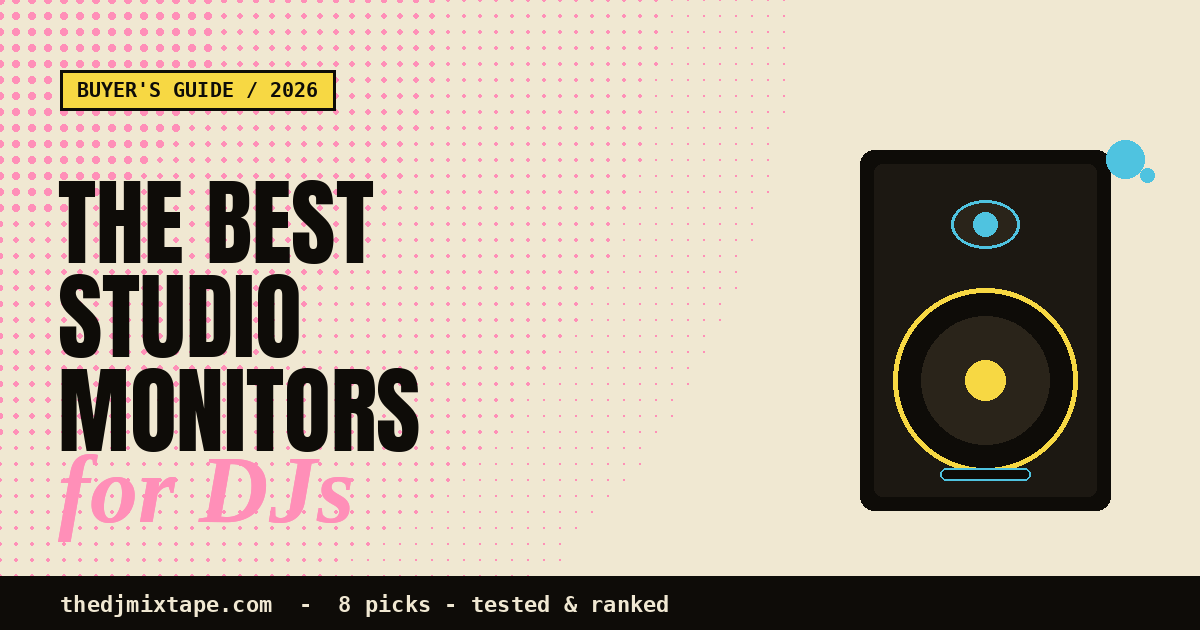 Best Studio Monitors 2026: 8 Picks for DJs & Producers