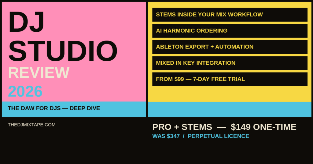 DJ.Studio Review 2026: The DAW for DJs, Tested