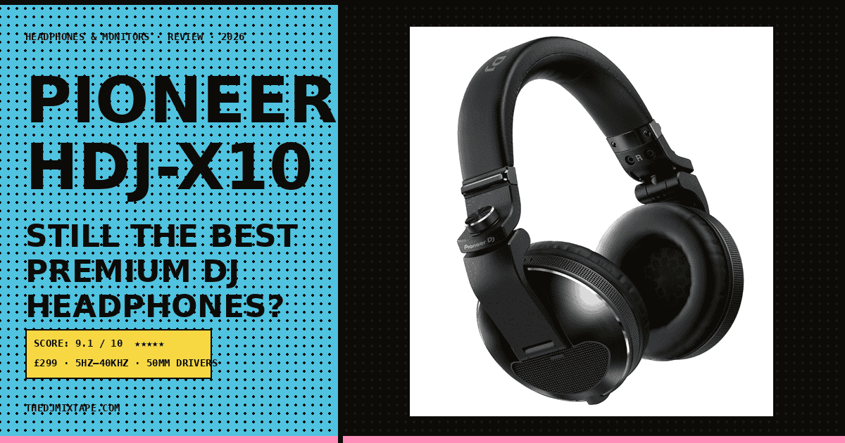 Pioneer HDJ-X10 Review (2026): Still the Best Premium DJ Headphones for Working DJs?