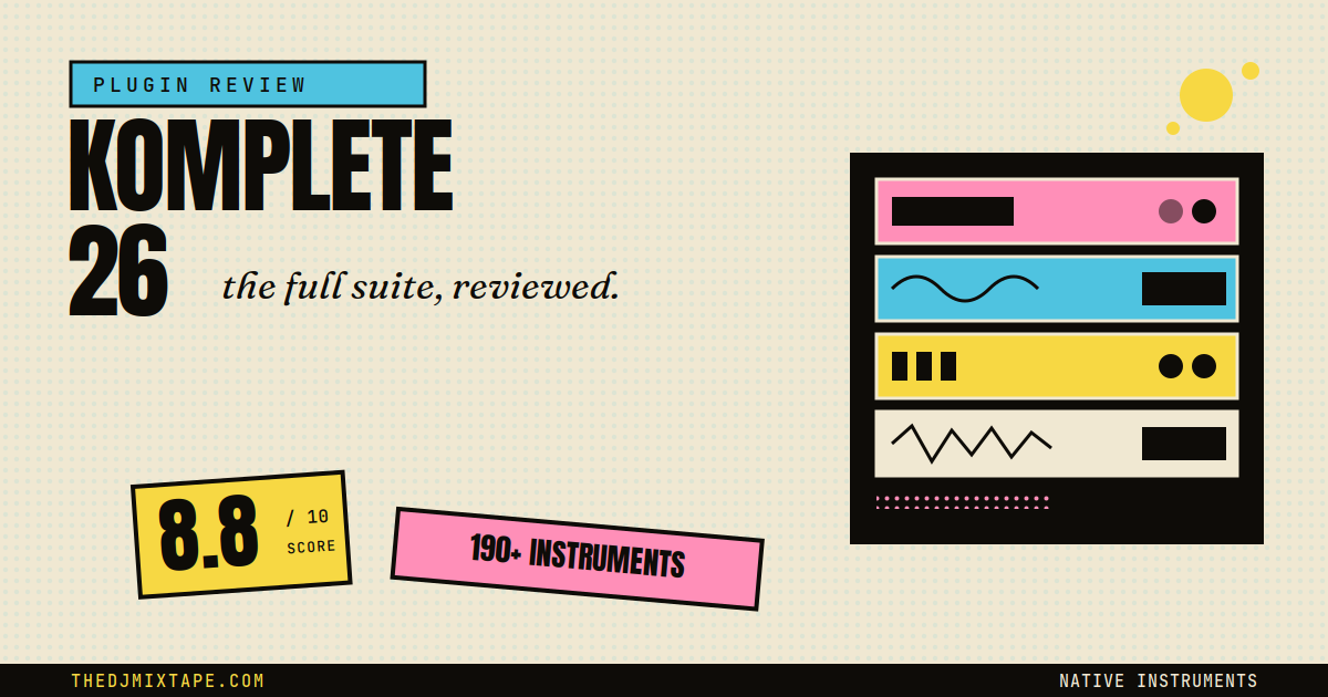 Native Instruments Komplete 26 Review (2026): Which Tier?