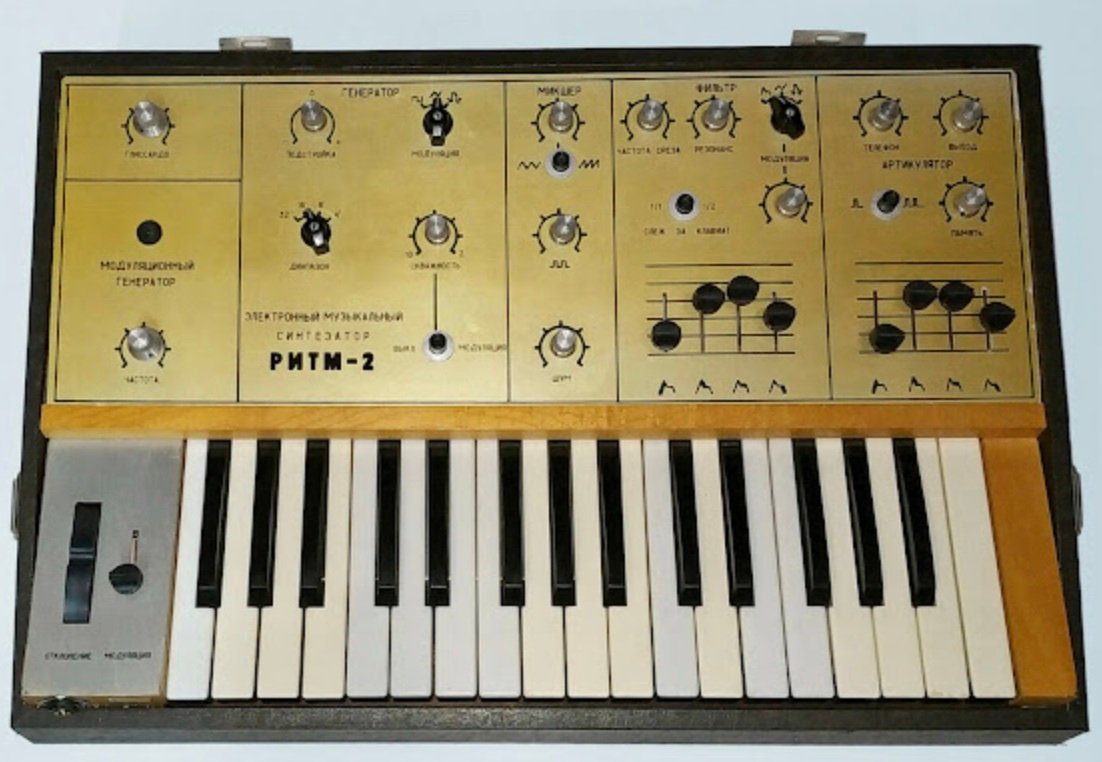 Ritm-2 Soviet duophonic analogue synthesizer
