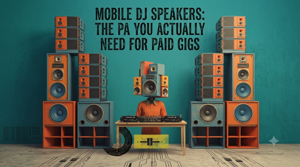 Mobile DJ speakers: the PA you actually need for paid gigs