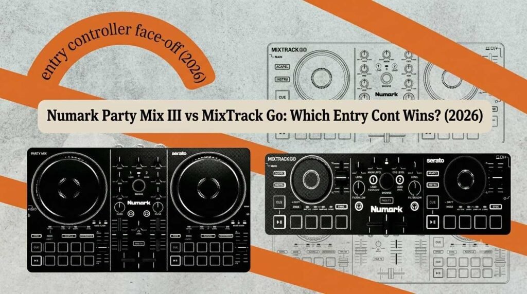 Numark Party Mix III vs MixTrack Go: Which Entry Controller Wins? (2026)