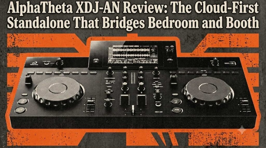 AlphaTheta XDJ-AN Review: The Cloud-First Standalone That Bridges Bedroom and Booth