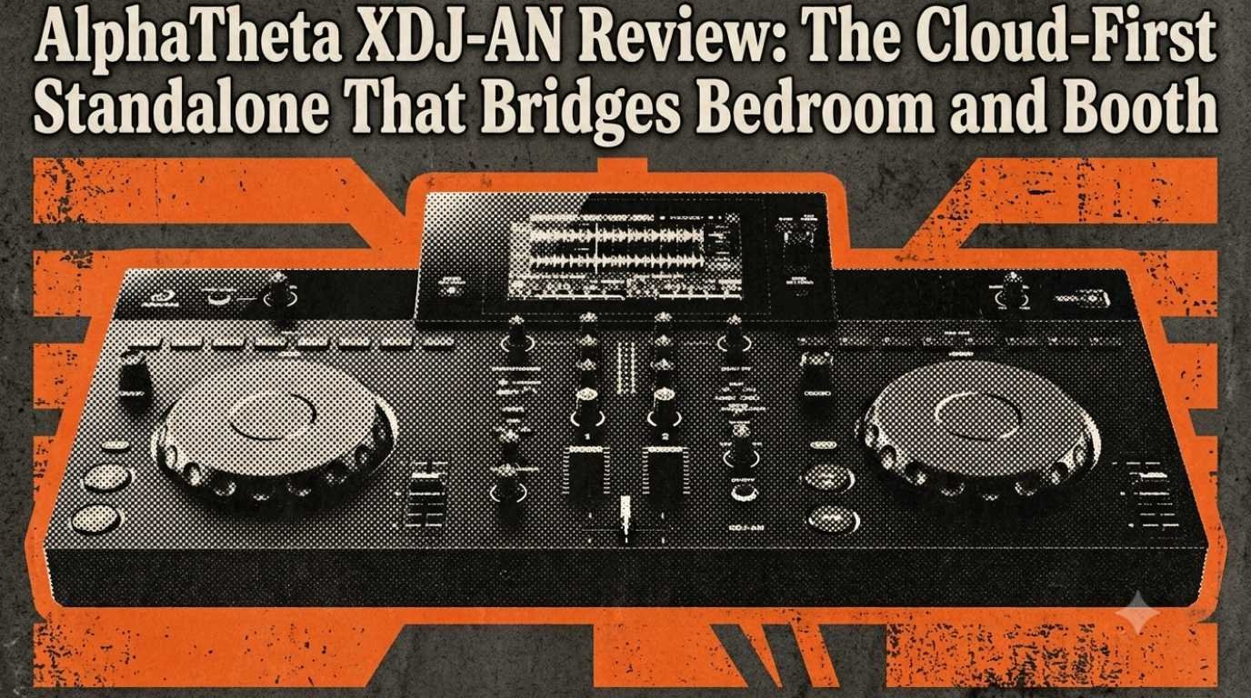 AlphaTheta XDJ-AN Review: The Cloud-First Standalone That Bridges Bedroom and Booth
