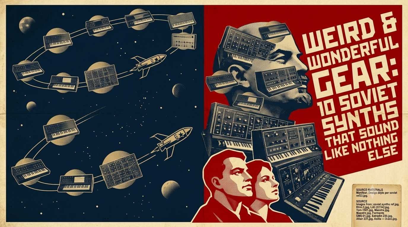 Weird & Wonderful Gear: 10 Soviet Synths That Sound Like Nothing Else