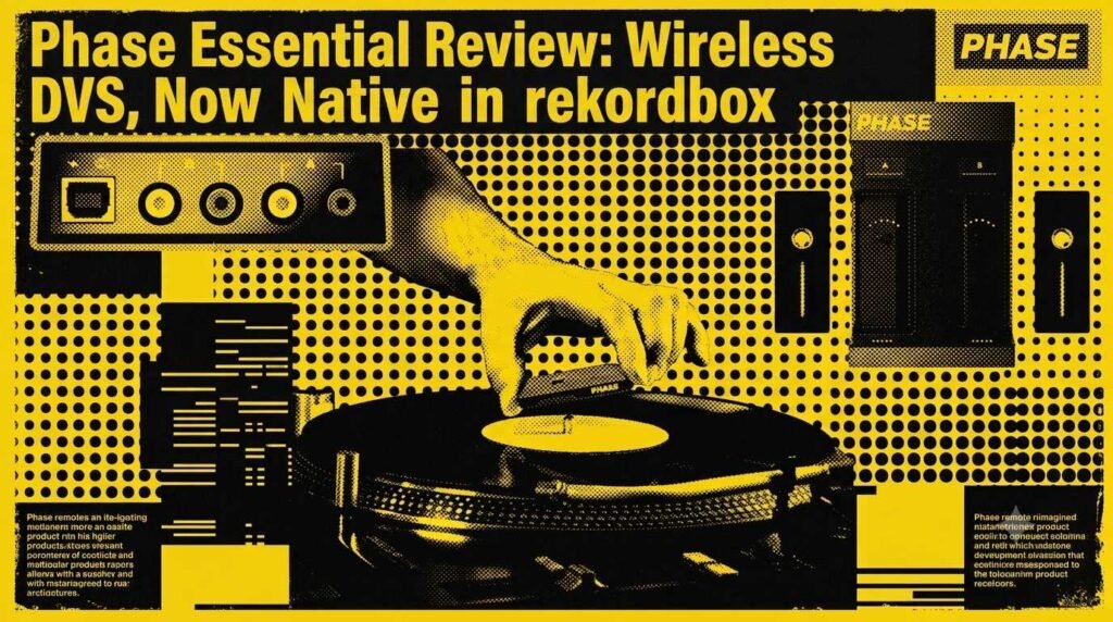 Phase Essential Review: Wireless DVS, Now Native in rekordbox