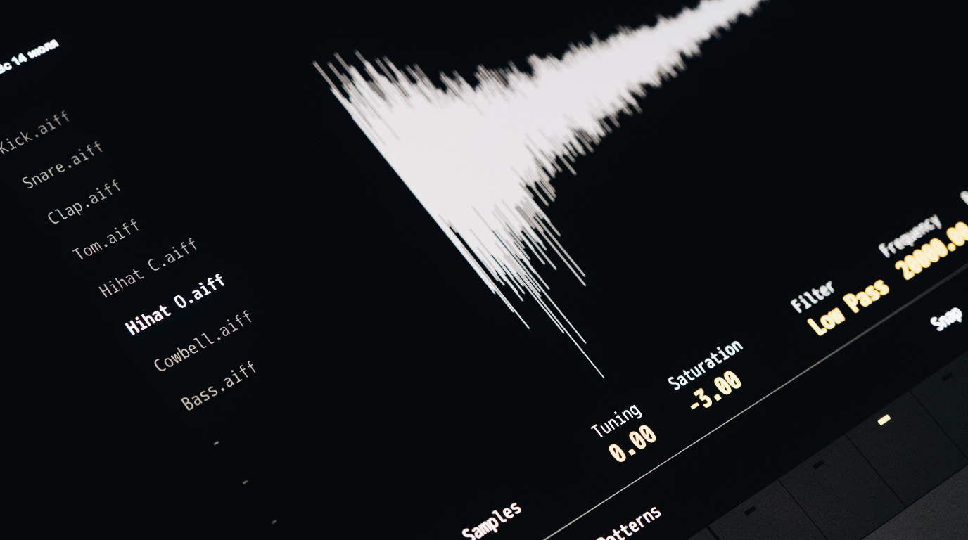 Waveform display in DJ software showing AI-assisted mixing tools