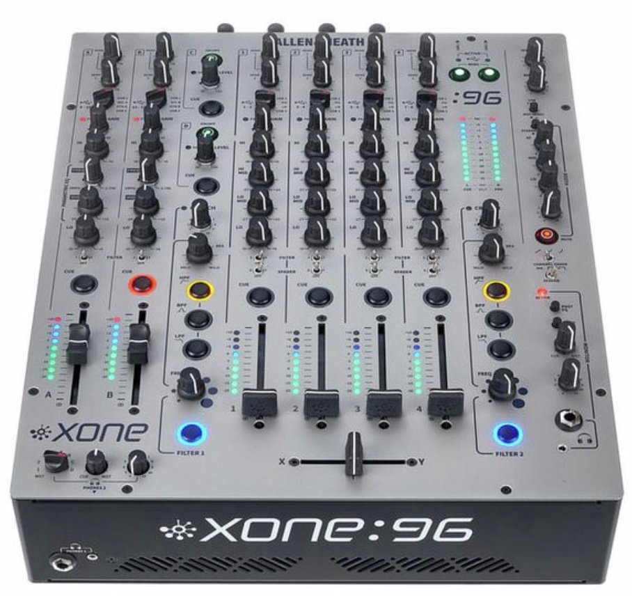 Allen & Heath Xone:96 analogue DJ mixer