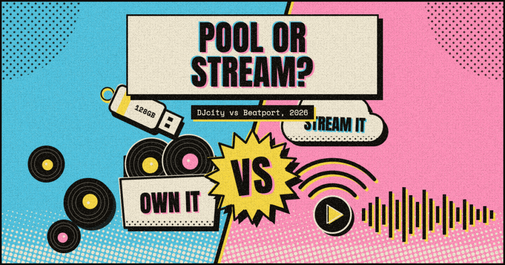 DJcity vs Beatport (2026): Record Pool or Streaming for DJs?
